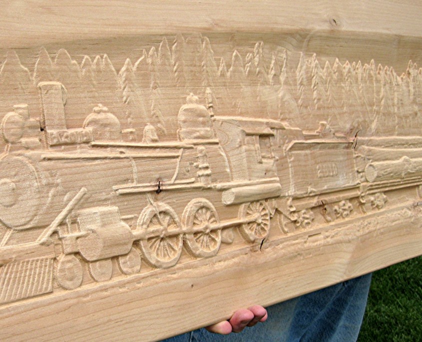 Custom Relief Carving