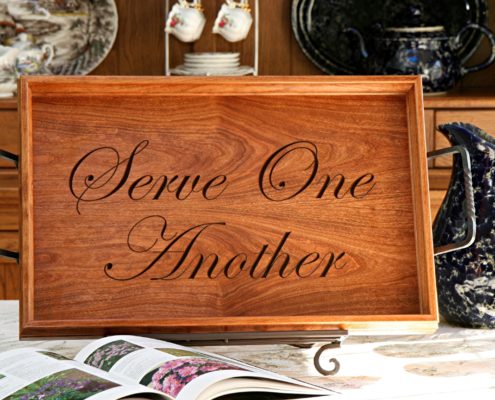 Serve One Another Tray